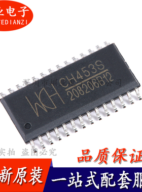 CH453S SOP-28 16位数码管驱动及键盘控制芯片 单片机IC 询价下单