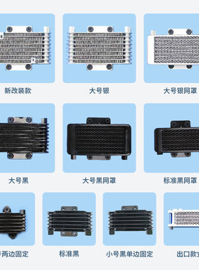 改装冷却器摩托车发动机