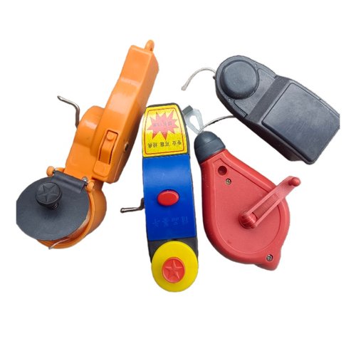 木工用墨斗放线墨斗工地线墨斗弹自动划线器老式墨斗红粉盒粉未