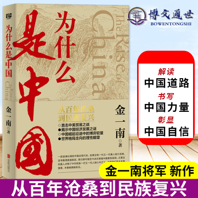 为什么是中国 金一南著 从百年沧桑到民族复兴 直击中美贸易之战揭秘中国经济发展之谜世界格局的走向理论