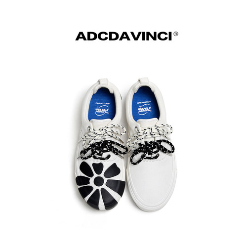 ADCDAVINCI厚底增高帆布鞋