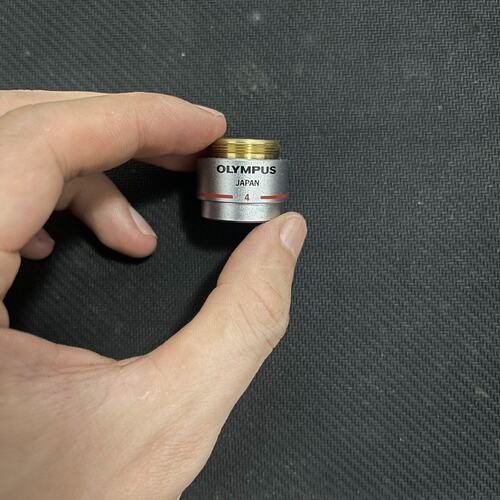 议价奥林巴斯物镜E A4有限远4倍物镜镀膜通透成色好售可维修