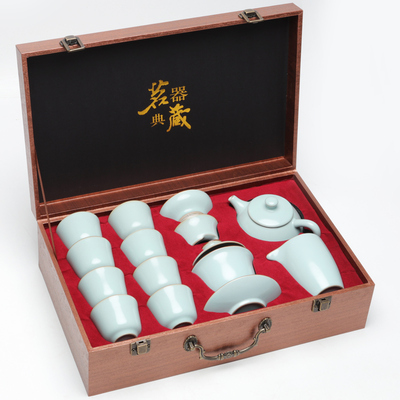 汝瓷功夫茶具礼品景盛堂