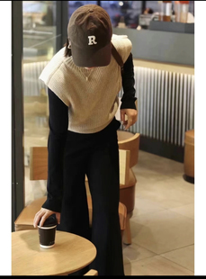 5399553专柜2026新款女衣衫马甲毛针织衫山羊绒长袖毛衣上衣