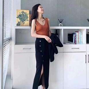5399349阿家新款背心吊带女内搭吊带背心修身吊带