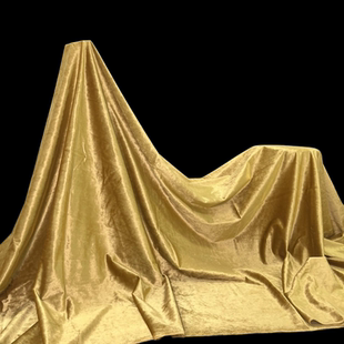 2.8米宽金色意大利绒婚庆背景布丝绒布窗帘布舞台幕布桌布门帘布