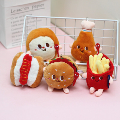 汉堡系列公仔挂件PP棉