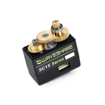 微雪 可编程串行SC15 Servo 总线舵机/电机 17kg大扭矩/180°