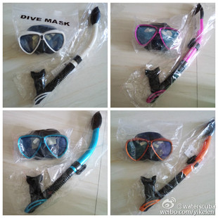 防雾UV面镜 近视深潜水肺面罩waterscuba