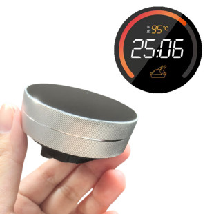 LED数码管磁电旋钮屏外壳数码管支架圆形显示屏壳套1.46寸 1.53寸