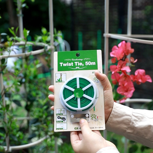 植物固定园艺扎线捆扎器铁丝扎带花支架支撑绑扎支架花架绑花架子 - 封面