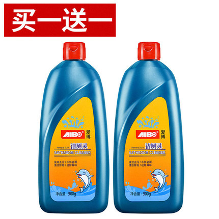 东元爱博洁厕灵900g2瓶家用卫生间马桶除臭去异味垢厕所清洁清香