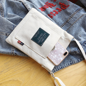 韩版布艺零钱手机包
