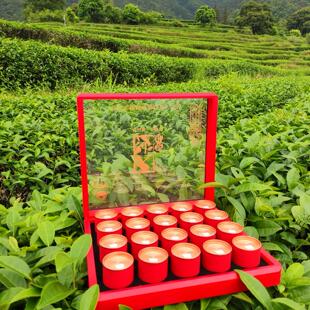 大沙红茶 小罐茶礼 岭露红碉楼版高档送礼 金萱红茶 岗坪天露山