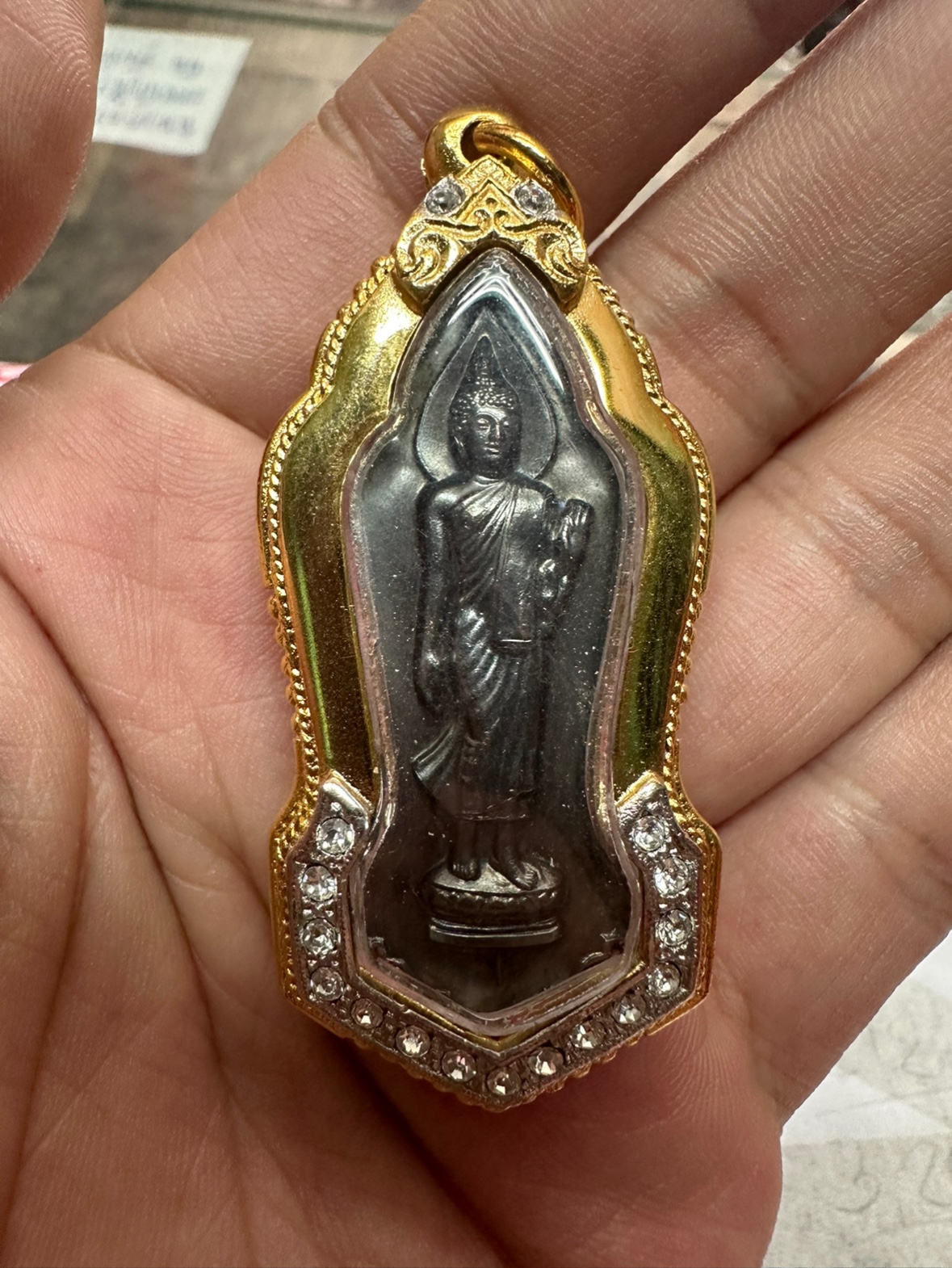 泰国工艺品直邮 2500大法会行走佛