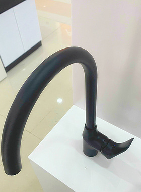 埃美柯网红款 XG8850炭黑色家用卫生间厨房龙头 高品质耐脏节水