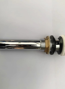 埃美柯面盆放水阀MP28黄铜台盆洗手盆下水器翻板式有溢水孔