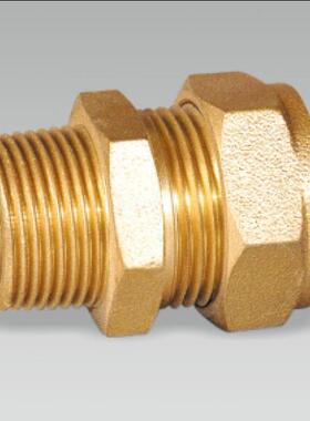 埃美柯643黄铜卡套外丝接头DN15（内有各种规格）