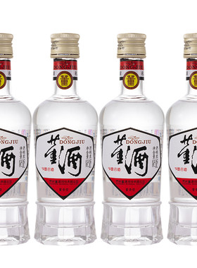 董酒小白标54度125ml*4瓶白酒