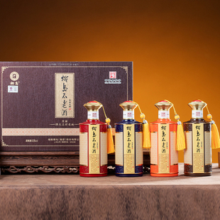 椰岛四大名画草本酱酒礼盒装 4瓶 53度500ml