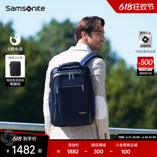 商务电脑包旅行背包KG3 2024新款 新秀丽大容量双肩包男 Samsonite