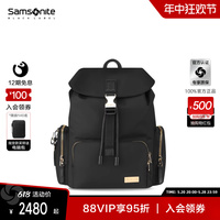 Samsonite/新秀丽双肩背包女 商务出差旅行通勤女包电脑包书包NU8