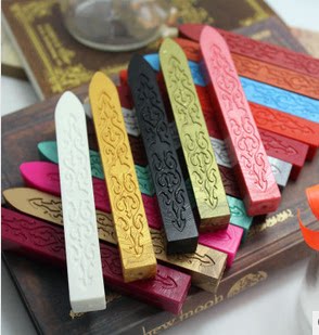 爆款复古印章封蜡印火漆蜡  魔法箭纹蜡条多色a868
