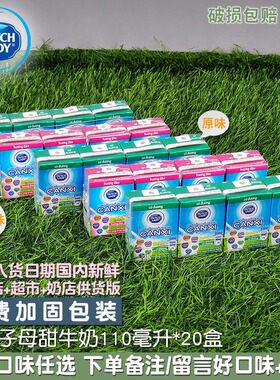 哒露奇DUTCH LADY子母奶20小盒装110毫升 饮品甜牛奶进口品牌风味