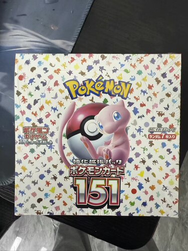 PTCG 日版 宝可梦卡牌 口袋妖怪 151 初代皮卡丘 SV2A 强化补充包