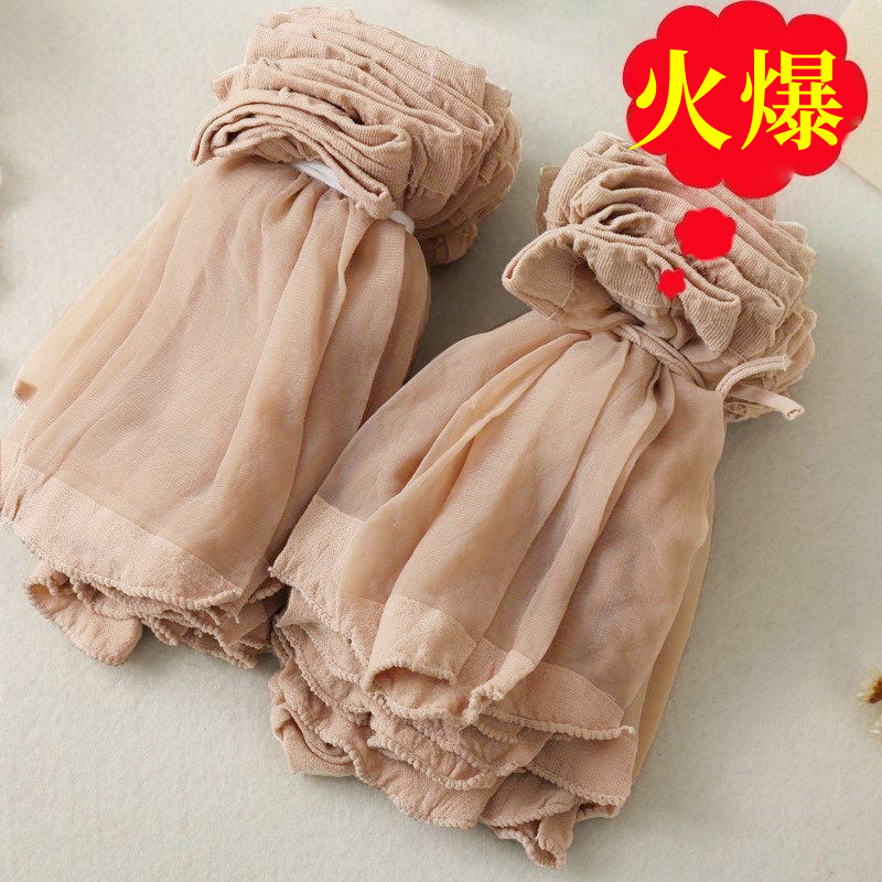 丝袜短丝袜女士春秋季女袜美腿袜春季薄款夏天防勾丝肉色袜中筒袜