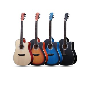 卡特吉他6系列QM-611民谣41寸椴木吉他初学者入门男女guitar