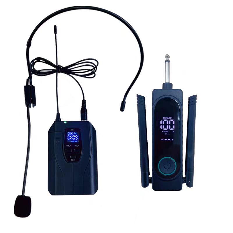 米高耳麦无线麦克风话筒音响一体机家用K歌麦克风话筒音响一体机