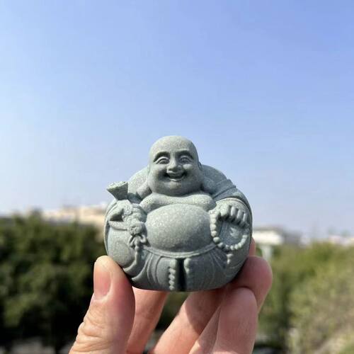 镇宅家居弥勒佛车载茶宠摆件