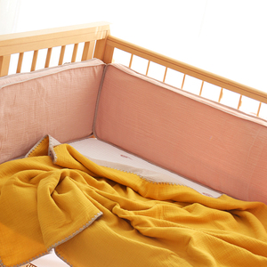 纯色床围婴儿床软包防撞围挡