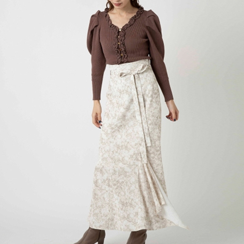 22005碎花半身裙