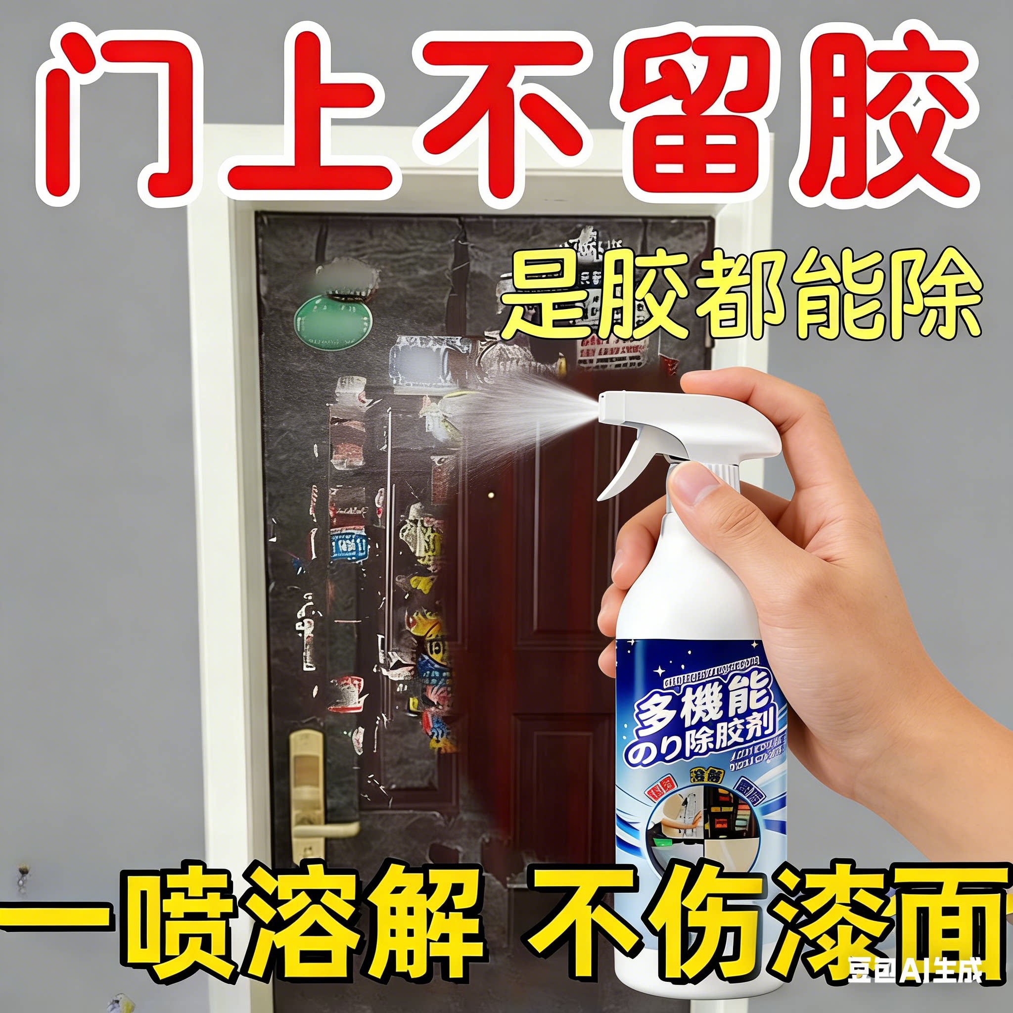 德国万能除胶剂车家两用多功能强力粘胶去除剂小广告清除贴纸L