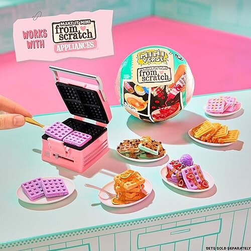 MGA迷你家电3华夫饼机盲盒玩具