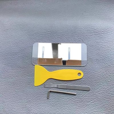 特斯拉3/y遮阳板化妆镜玻璃镜片Model3ModelY前遮阳挡镜片原装