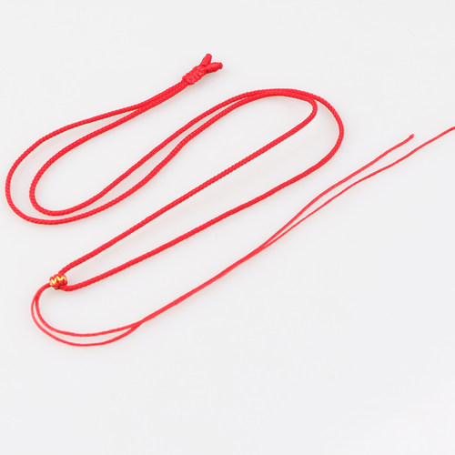 吊坠细款手工编织项链绳