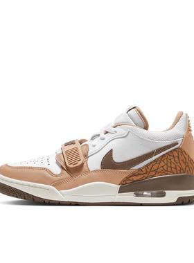 Air Jordan Legacy AJ312白棕 魔术贴防滑低帮篮球鞋 FQ6859-201
