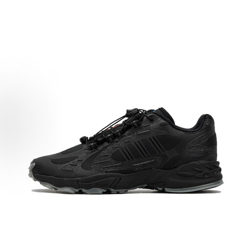 阿迪达斯Adidas originals 100 Thieves Savage 低帮黑色 JR5538