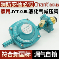 长青创尔特JYT-0.6A国标液化气热水器家用煤气罐低压减压阀不可调