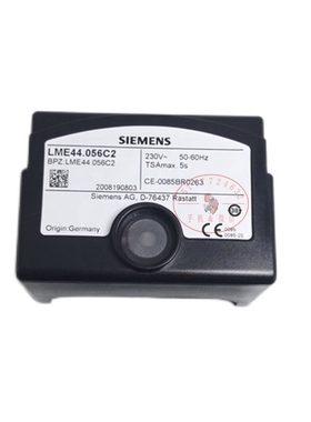 燃烧机控制器SIEMENS德国西门子LME44.056C2燃烧器控制盒程控器