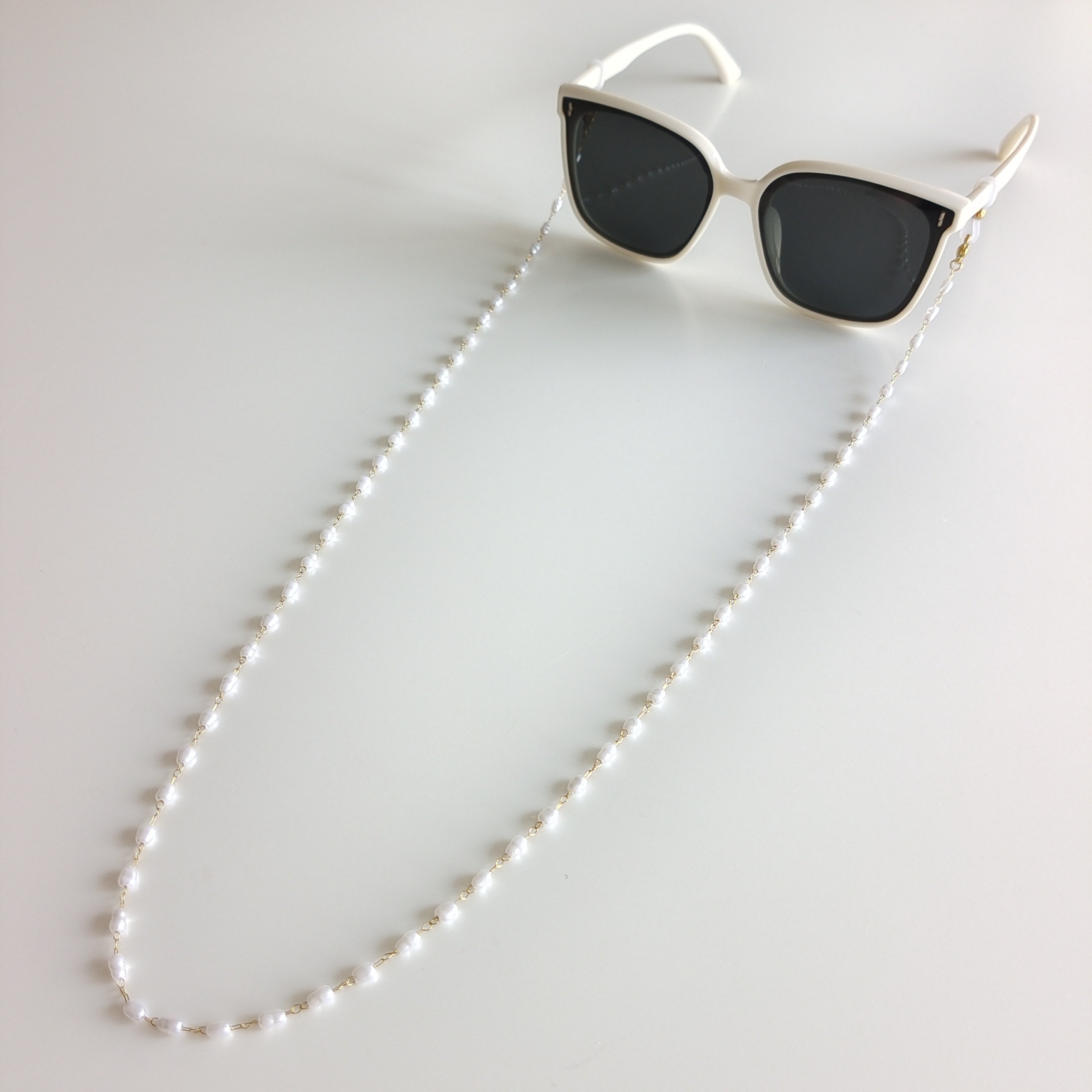 不锈钢眼镜链挂脖女潮款不褪色墨镜链高级感珍珠眼镜链老花眼镜链,ZIPPO/瑞士军刀/眼镜,眼镜链,淘宝优惠券,粉丝福利购,淘宝优惠卷