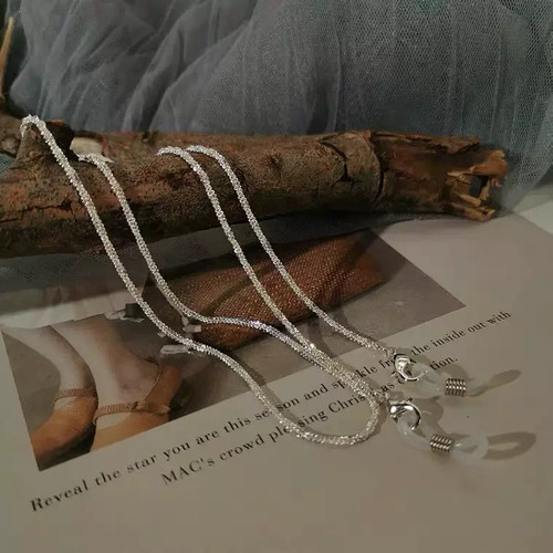 其他+眼镜链+小众轻奢波光粼粼链