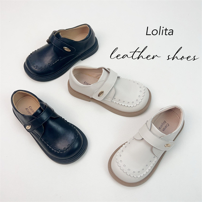 真皮女童皮鞋公主鞋森系演出正装