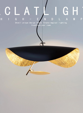 意大利catellani金箔吊灯法式南洋复古客餐厅现代轻奢书房卧室灯