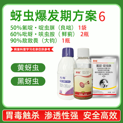 鲜蓟吡蚜.呋虫胺白粉虱