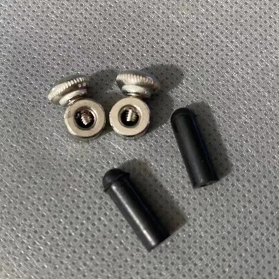 【跳绳螺丝】 备用钢丝绳配件跳绳零件跳绳消耗零件螺丝胶帽2.5mm
