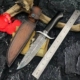 手工锻打高硬度户外求生刀多功能露营防身直刀丛林排障刀水果刀